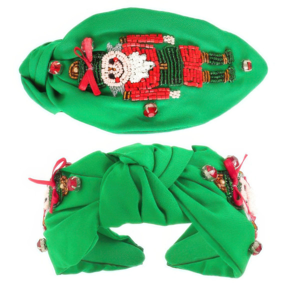 Christmas Nutcracker Top Knot Headband-52300