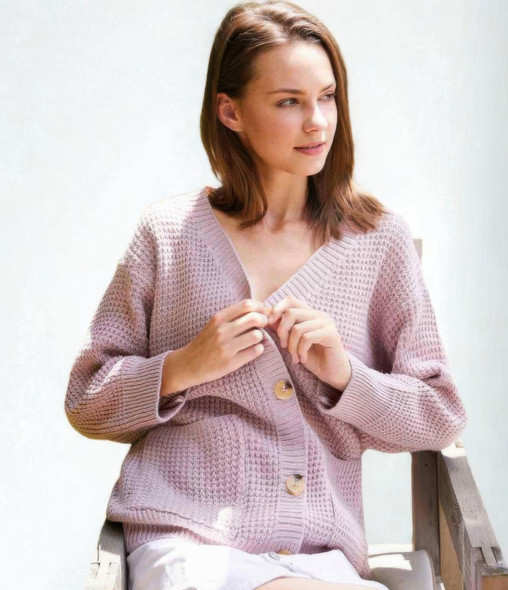 Button Down Knit Cardigan           -54376