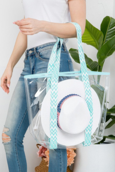 Hat Carrying Clear Tote Bag-54238