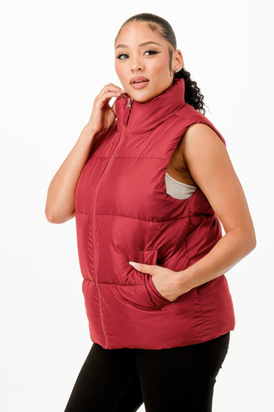 Oversized Puffer Vest       -50235