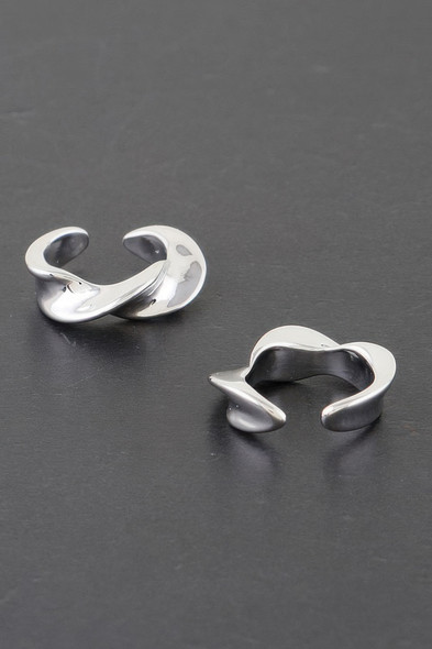 Twist Of Elegance Plated Earrings-52408