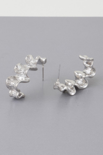 Ripple Down Dangle Earrings-52384