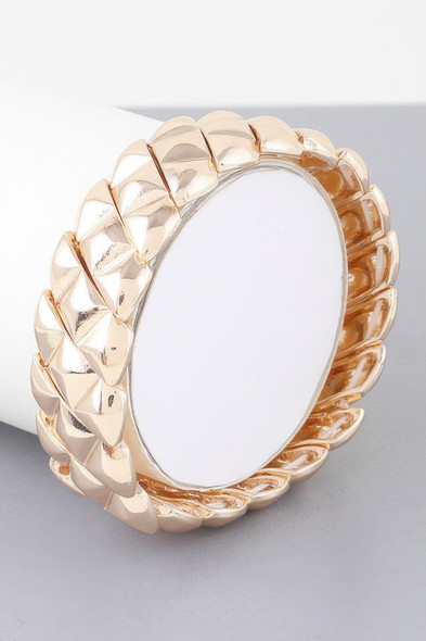 Diamond Scale Cuff Bracelet-52383