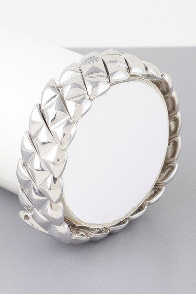 Diamond Scale Cuff Bracelet-52383