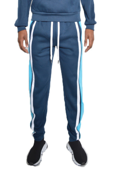 Solid With Three Stripe Sweat Pants-45656