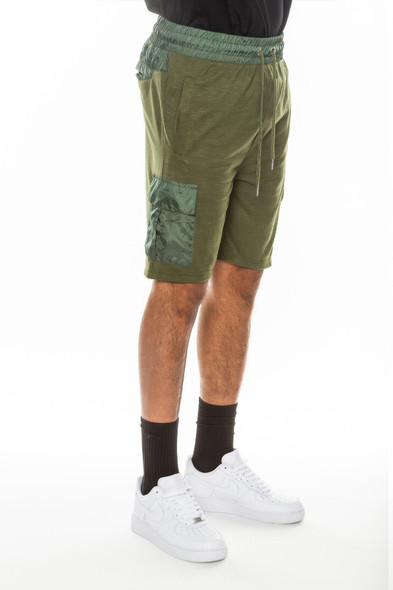 Heathered Light Weight Slub Shorts-45616
