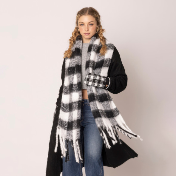 Buffalo Plaid Scarf-45227