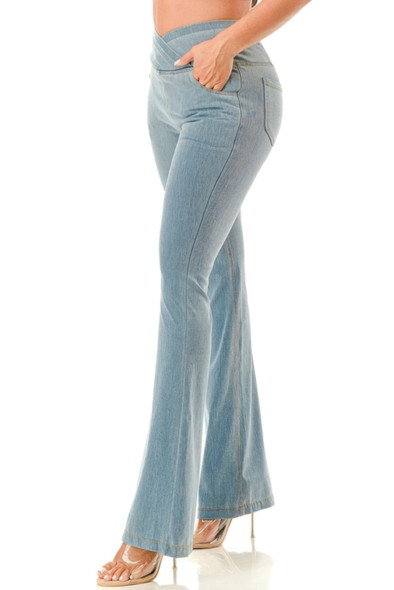 Light Weight Flare Jeans            -51811