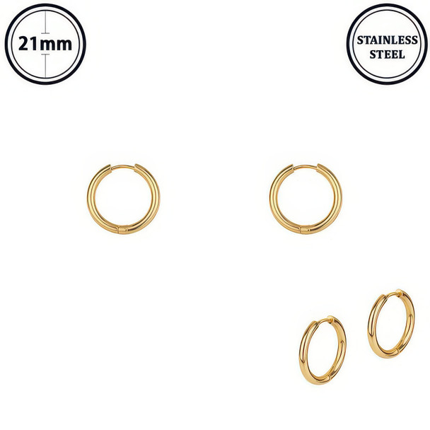 Huggie Hoop Earrings-52072