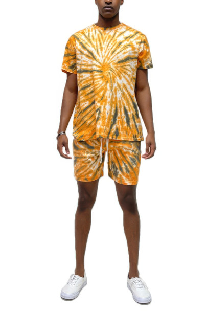Tye Dye Shirt And Short Set-45306