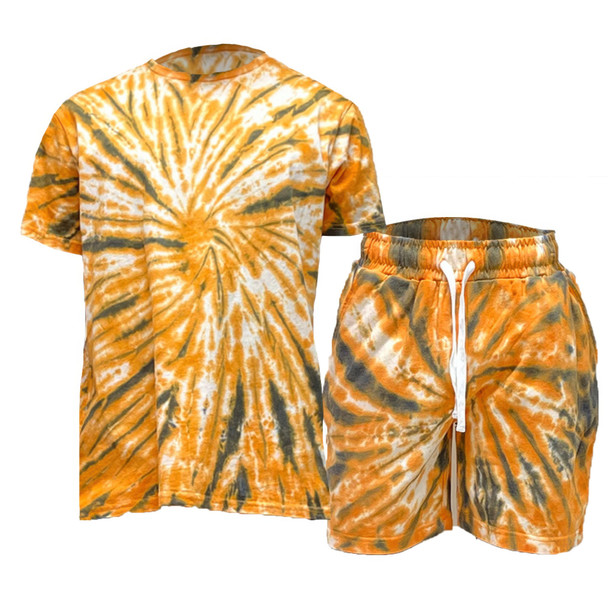 Tye Dye Shirt And Short Set-45306