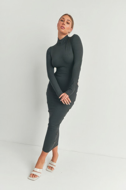 Cutout Detail Maxi Dress-42480 Cutout Detail Maxi Dress-42480