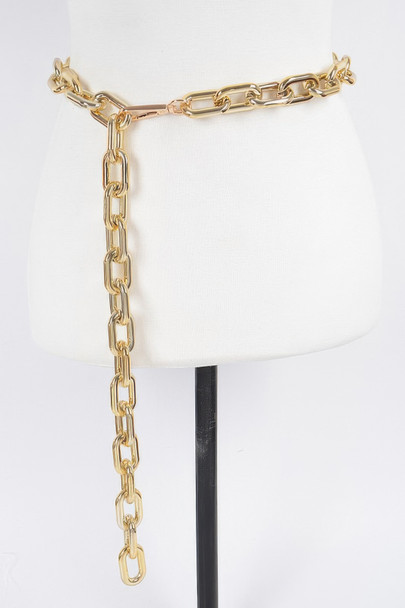 Oversized Plus Size Chain Belt-51346