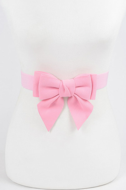 Ribbon Buckle Stretch Belt-51330