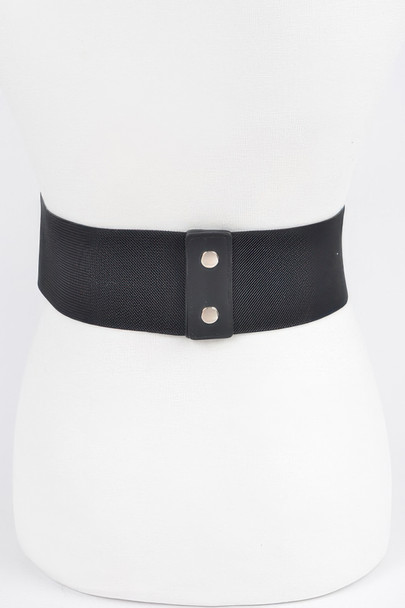 Stud Waist Elastic Belt-50142