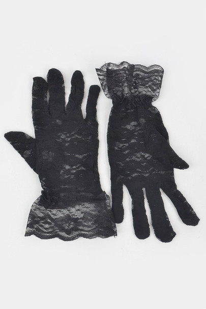 Delicate Lace Gloves-47935