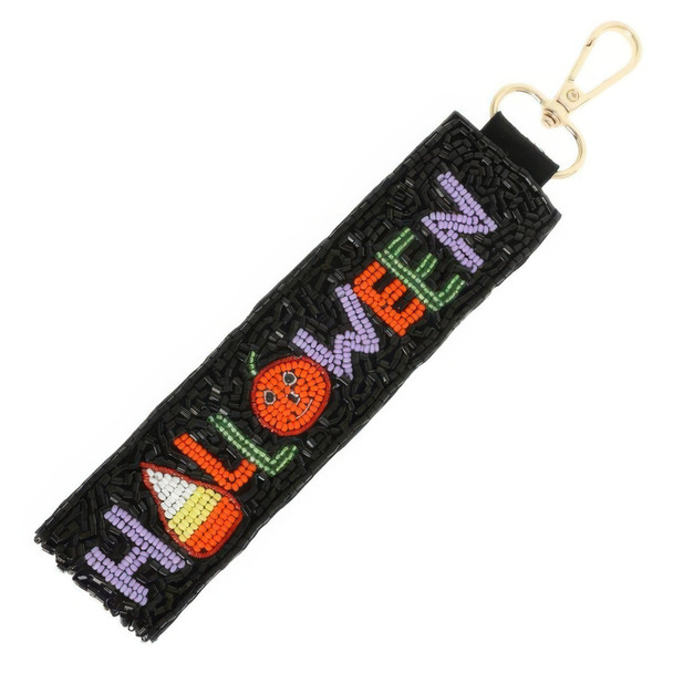 Halloween Bag Charm Wristlet Keychain-52254