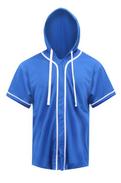 Hooded Baseball Jersey-43804