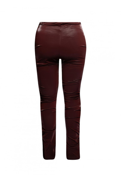 Velvet Pu Ruched Pants-47959