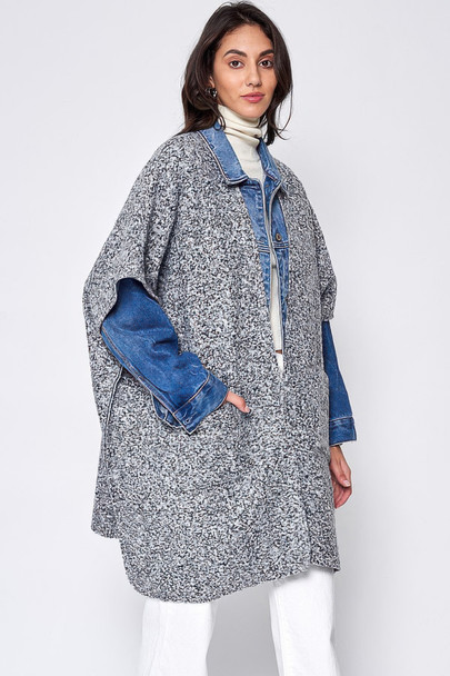 Open Front Pocket Kimono-46977