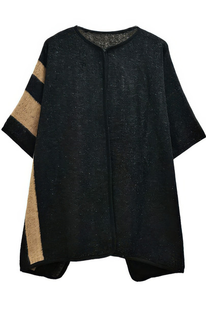 Side Border Ruana-46973