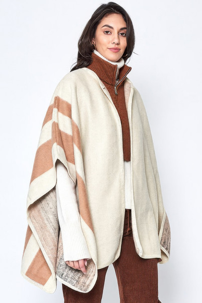 Side Border Ruana-46973