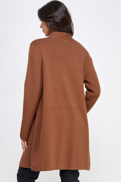 Basic Soft Long Line Open Front Sweater Cardigan         -46564 Basic Soft Long Line Open Front Sweater Cardigan         -46564
