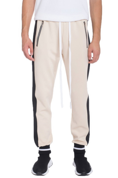 Mens Heavy Weight Single Stripe Jogger-45139