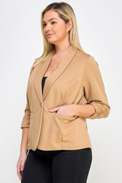 Techno Scuba Blazer W/pockets-44818