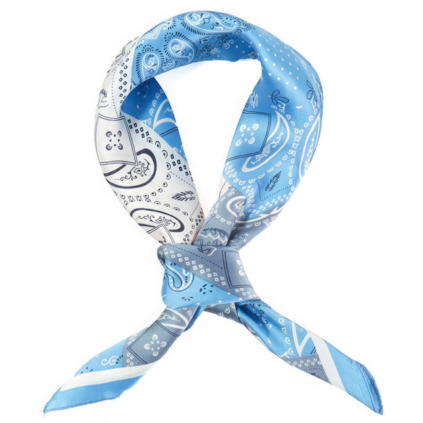 Paisley Dot Print Bandana-43410
