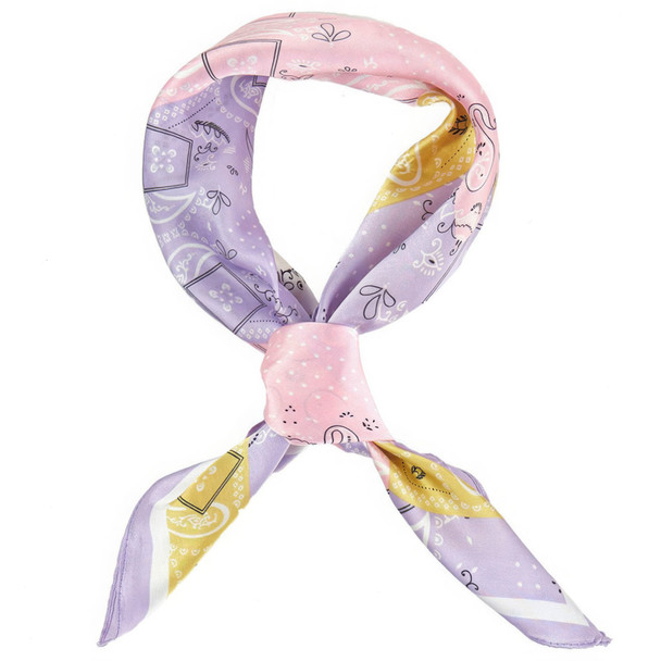 Paisley Dot Print Bandana-43410
