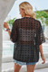 See Through Swiss Dot Loose Kimono-49950