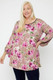 Floral, Bubble Sleeve Tunic-31938