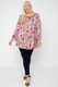 Floral, Bubble Sleeve Tunic-31938