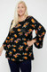 Floral, Bubble Sleeve Tunic-31942