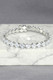 White Gold Plated Cz Tennis Bracelet-51154