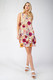 3d Floral Embroidered Sleeveless Mini Dress-47851