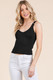 V-neck Basic Double Layers Tank Top-47797