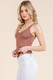 V-neck Basic Double Layers Tank Top-47796