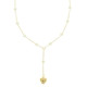 Heart Pendant Pearl Bead Necklace-51688