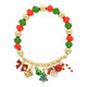 Christmas Multi Charm Stretch Bracelet-51645