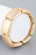 Polished Cubic Cuff Bracelet-47880