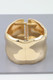 Shiny Ripple Cuff Bracelet-47616