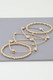 Multi Heart Coil Beaded Bracelet-47588