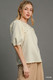 Puff Sleeve Knit Top-44663 Puff Sleeve Knit Top-44663