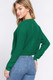 Long slv v-neck sweater cardigan        -44626