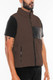 Padded Sherpa Fleece Vest-45601