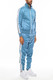 Striped Tape Front Pleat Track Suit-45357
