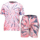 Tye Dye Shirt And Short Set-45306