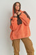 Two-toned Cozy Hooded Sweater-42482